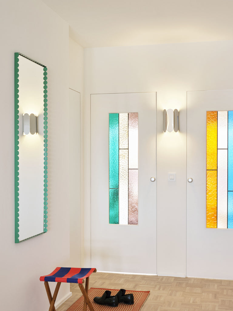 Miroir mural Arcs rectangulaire M - Hay-Vert-The Woods Gallery