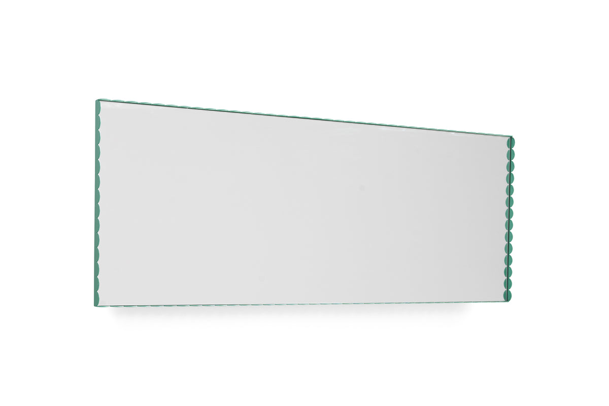 Miroir mural Arcs rectangulaire M - Hay-Vert-The Woods Gallery