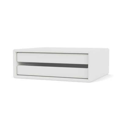 Module de Rangement CLASSIFY par Peter J. Lassen, laque 01 White, packshot Montana