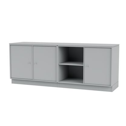 Module de Rangement Save par Peter J. Lassen, laque 02 Fjord, sur socle de 7 cm, packshot Montana