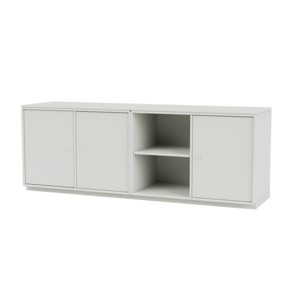 Module de Rangement Save par Peter J. Lassen, laque 09 Nordic, sur socle de 3 cm, packshot Montana