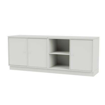 Module de Rangement Save par Peter J. Lassen, laque 09 Nordic, sur socle de 7 cm, packshot Montana