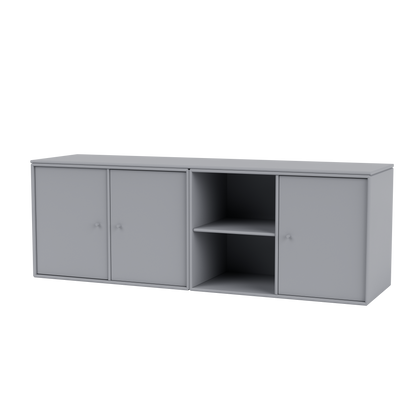 Module de Rangement Save par Peter J. Lassen, laque 100 Graphic, suspendu au mur, packshot Montana