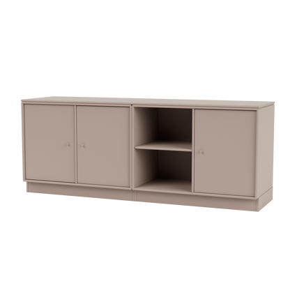 Module de Rangement Save par Peter J. Lassen, laque 137 Mushroom, sur socle de 7 cm, packshot Montana