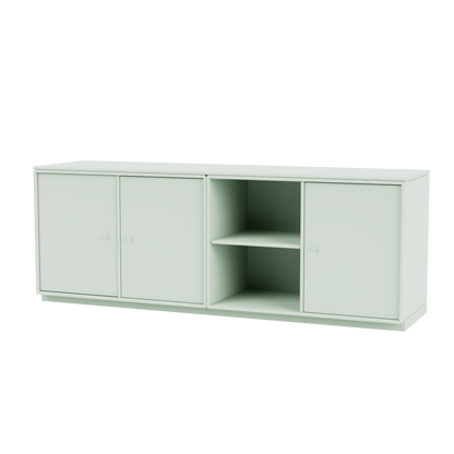 Module de Rangement Save par Peter J. Lassen, laque 161 Mist, sur socle de 3 cm, packshot Montana