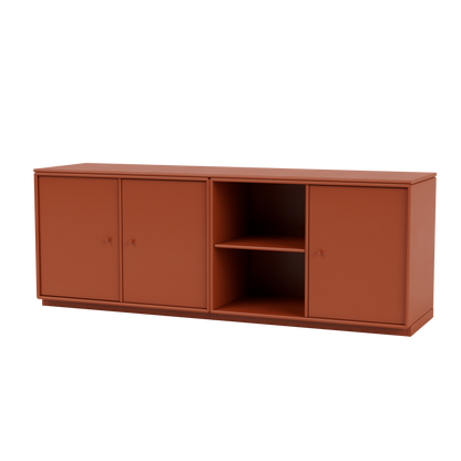 Module de Rangement Save par Peter J. Lassen, laque 162 Hokkaido, sur socle de 3 cm, packshot Montana