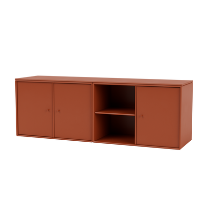 Module de Rangement Save par Peter J. Lassen, laque 162 Hokkaido, suspendu au mur, packshot Montana