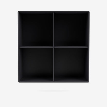 Module de Rangement Show par Peter J. Lassen - Montana-04 Anthracite-Avec rail de suspension-The Woods Gallery