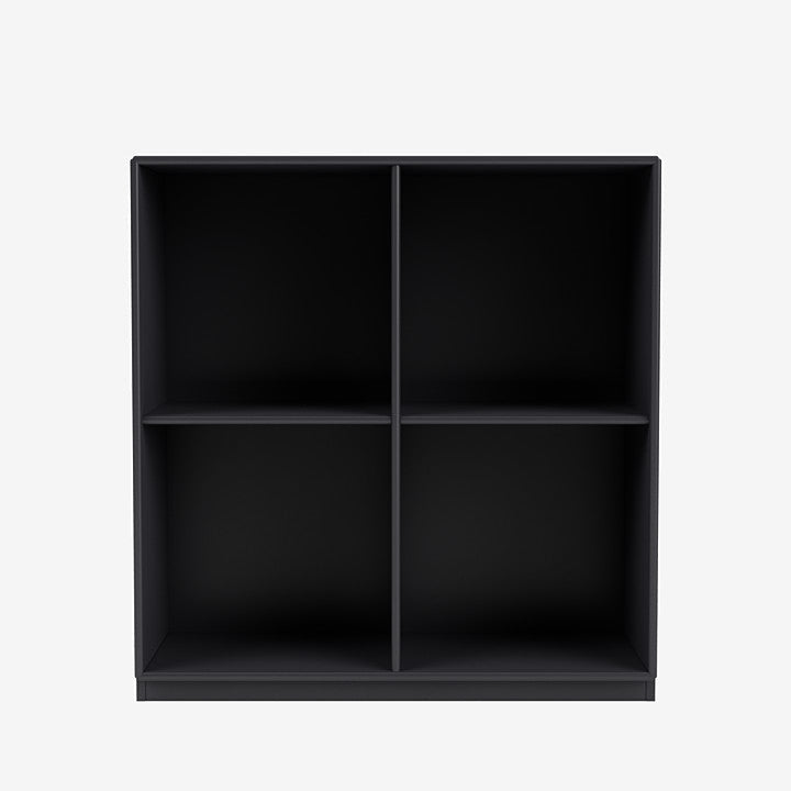 Module de Rangement Show par Peter J. Lassen - Montana-04 Anthracite-Plinthe h 3cm-The Woods Gallery
