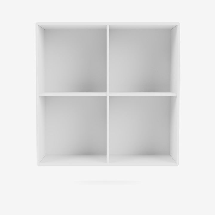 Module de Rangement Show par Peter J. Lassen - Montana-101 New White-Avec rail de suspension-The Woods Gallery