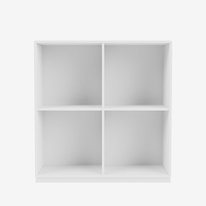 Module de Rangement Show par Peter J. Lassen - Montana-101 New White-Plinthe h 3cm-The Woods Gallery