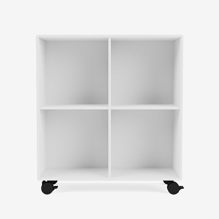 Module de Rangement Show par Peter J. Lassen - Montana-101 New White-Roulettes h 6.8cm-The Woods Gallery