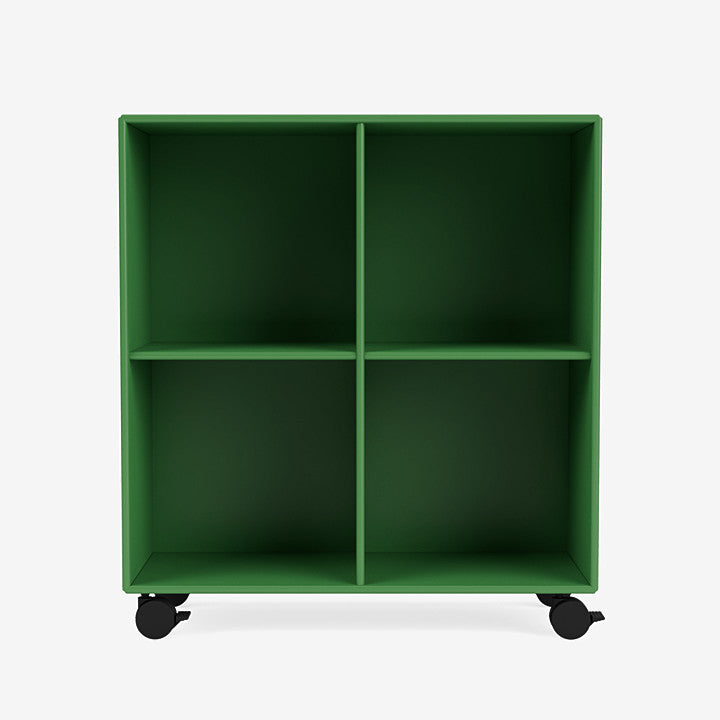 Module de Rangement Show par Peter J. Lassen - Montana-152 Parsley-Roulettes h 6.8cm-The Woods Gallery
