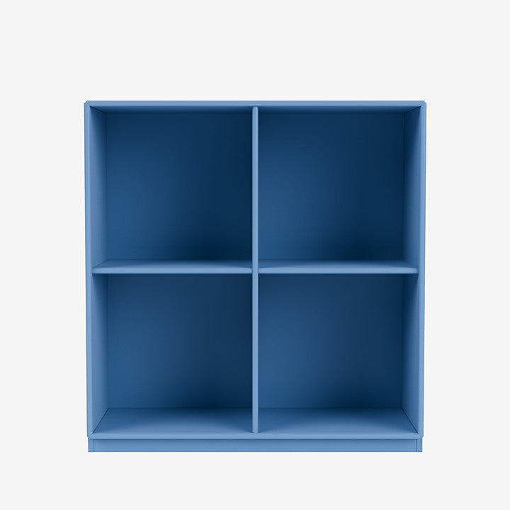 Module de Rangement Show par Peter J. Lassen - Montana-154 Azure-Plinthe h 3cm-The Woods Gallery