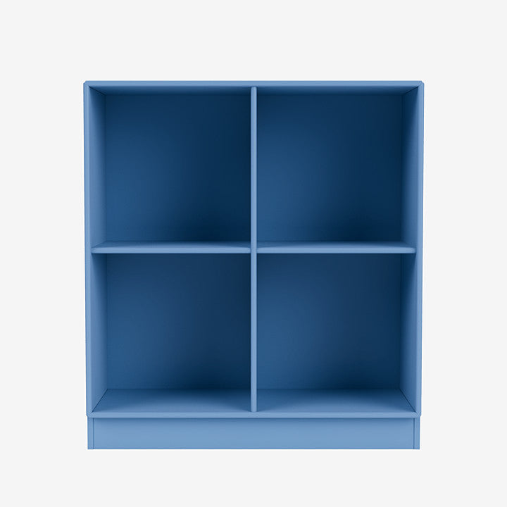 Module de Rangement Show par Peter J. Lassen - Montana-154 Azure-Plinthe h 7cm-The Woods Gallery