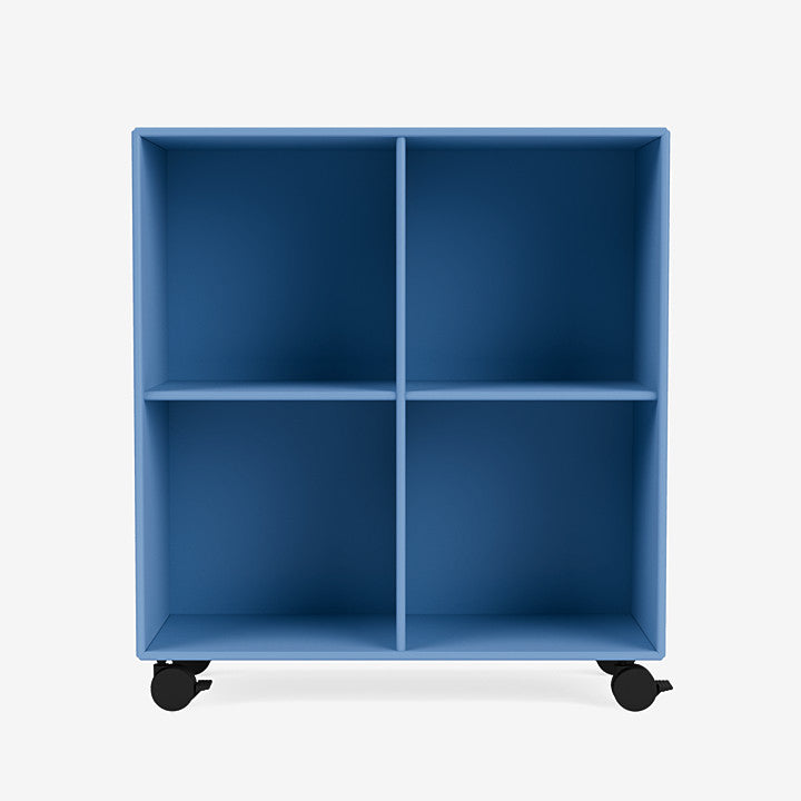 Module de Rangement Show par Peter J. Lassen - Montana-154 Azure-Roulettes h 6.8cm-The Woods Gallery