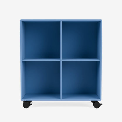 Module de Rangement Show par Peter J. Lassen - Montana-154 Azure-Roulettes h 6.8cm-The Woods Gallery