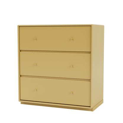 Commode Carry Quick Ship, laque 157 Cumin, sur socle de 3 cm, packshot Montana