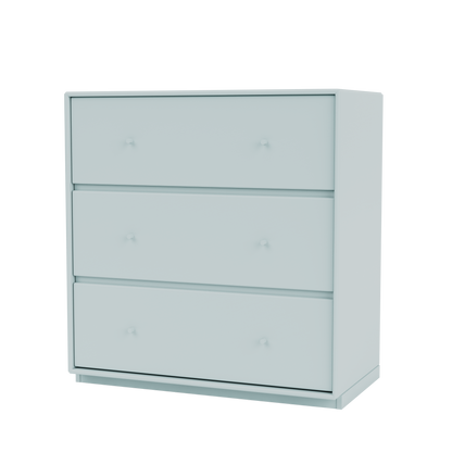Commode Carry Quick Ship, laque 148 Flint, sur socle de 3 cm, packshot Montana