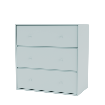 Commode Carry Quick Ship, laque 148 Flint, suspendu au mur, packshot Montana