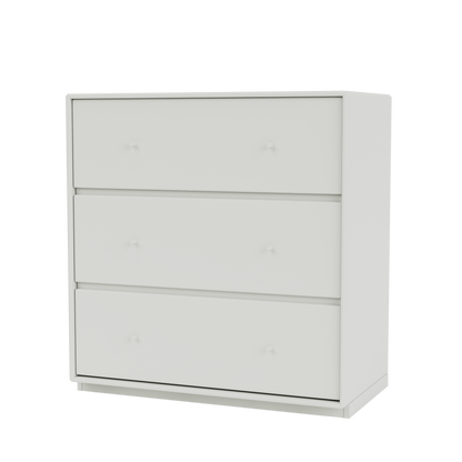 Commode Carry Quick Ship, laque 09 Nordic, sur socle de 3 cm, packshot Montana