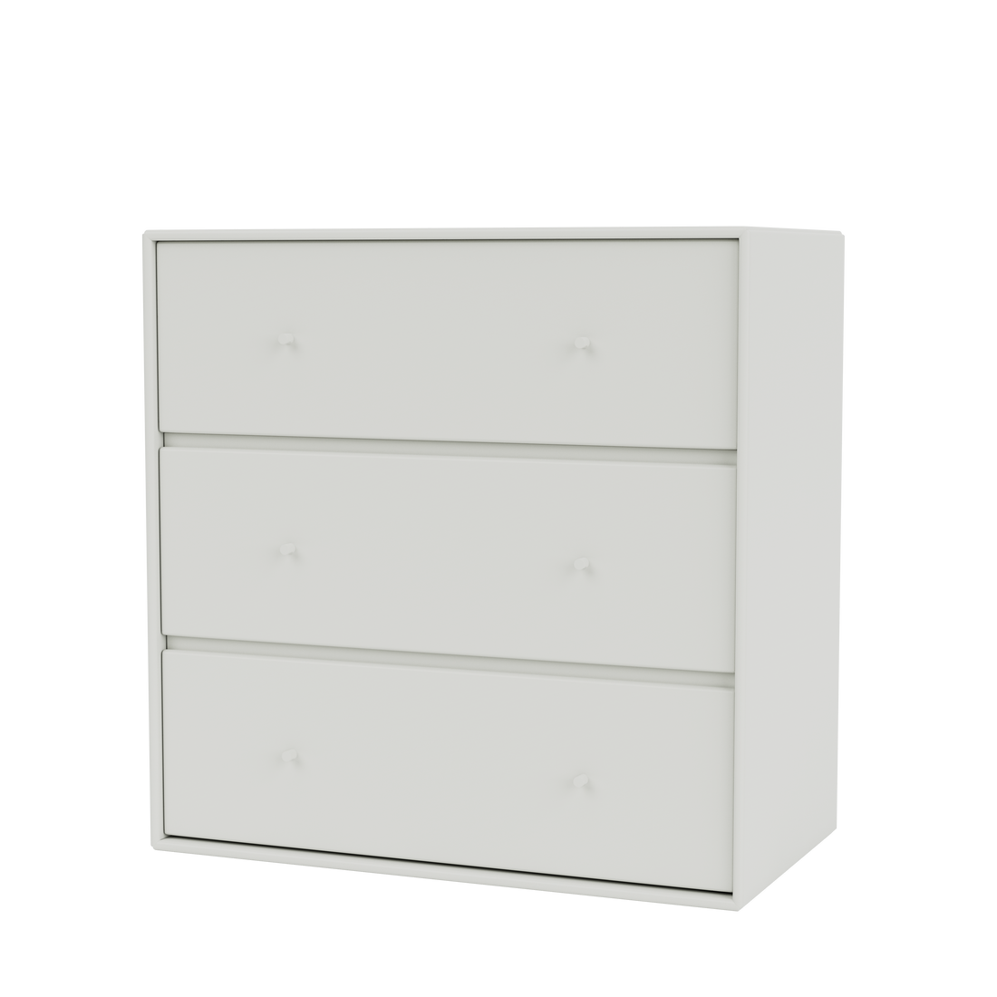 Commode Carry Quick Ship, laque 09 Nordic, suspendu au mur, packshot Montana