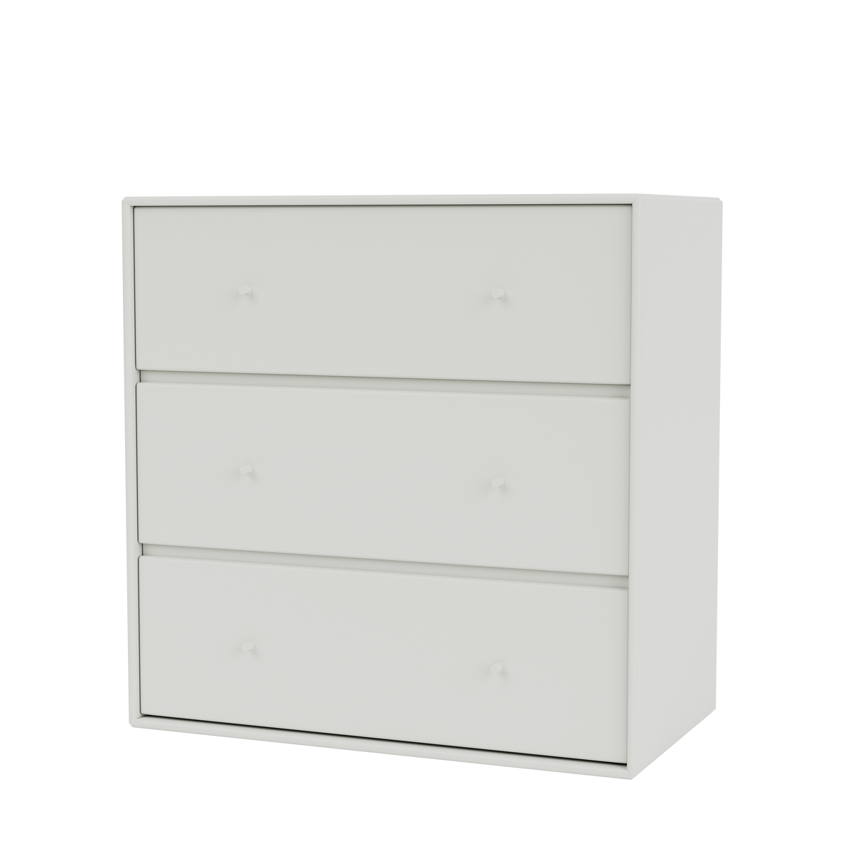 Commode Carry Quick Ship, laque 09 Nordic, suspendu au mur, packshot Montana