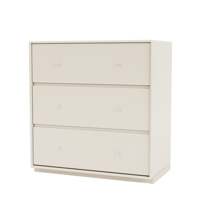 Commode Carry Quick Ship, laque 158 Oat, sur socle de 3 cm, packshot Montana