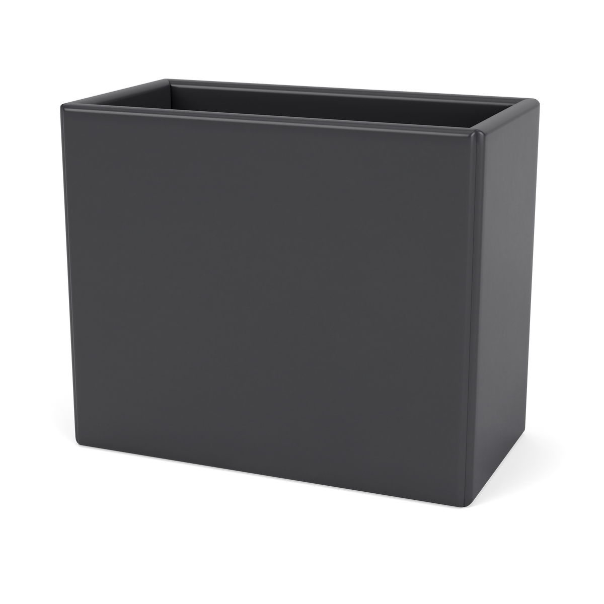 Organiseur COLLECT Montana laqué 04 Anthracite, vue de trois quarts