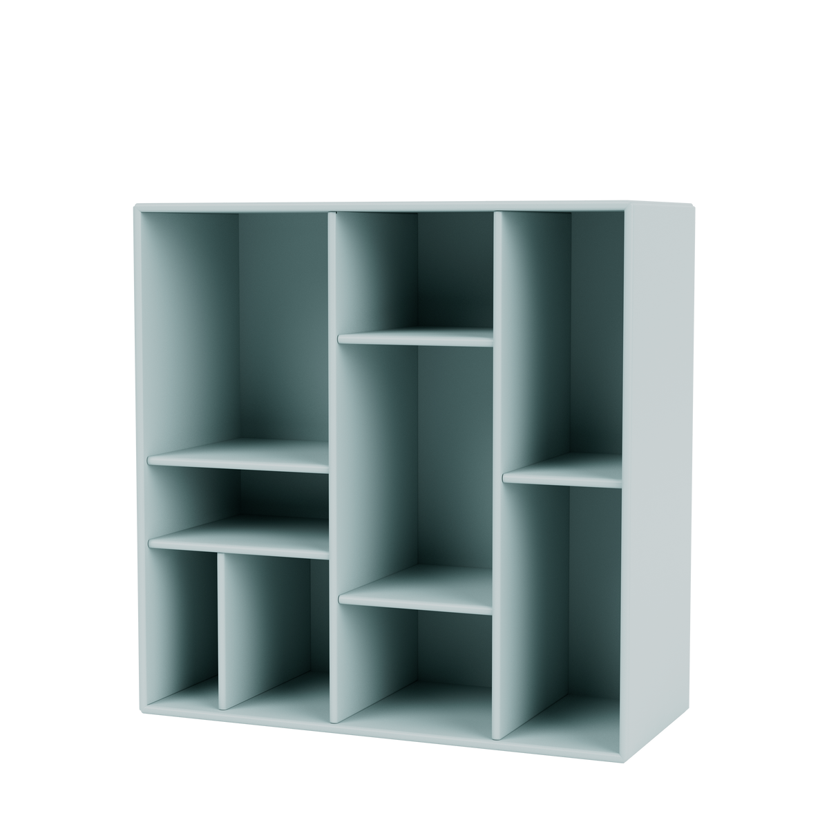 Étagère Compile Quick Ship, laque 148 Flint, suspendu au mur, packshot Montana