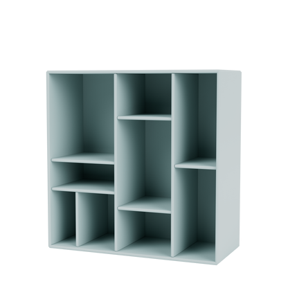 Étagère Compile Quick Ship, laque 148 Flint, suspendu au mur, packshot Montana
