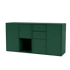 Buffet Couple Quick Ship, laque 136 Pine, suspendu au mur, packshot Montana