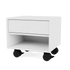 Table de nuit Dash Quick Ship, laque 101 New White, packshot Montana