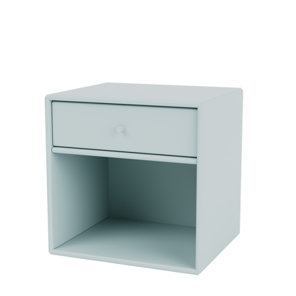 Table de chevet Dream Quick Ship, laque 148 Flint, suspendu au mur, packshot Montana