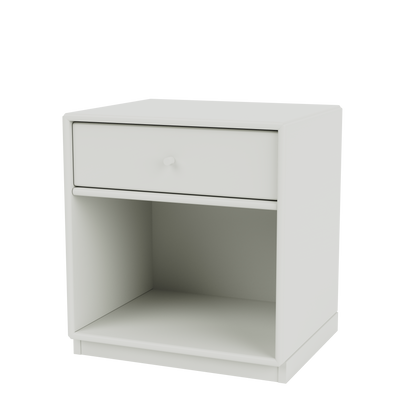 Table de chevet Dream Quick Ship, laque 09 Nordic, sur socle de 3 cm, packshot Montana