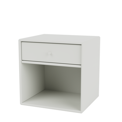 Table de chevet Dream Quick Ship, laque 09 Nordic, suspendu au mur, packshot Montana