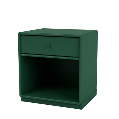Table de chevet Dream Quick Ship, laque 136 Pine, sur socle de 3 cm, packshot Montana