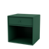 Table de chevet Dream Quick Ship, laque 136 Pine, suspendu au mur, packshot Montana