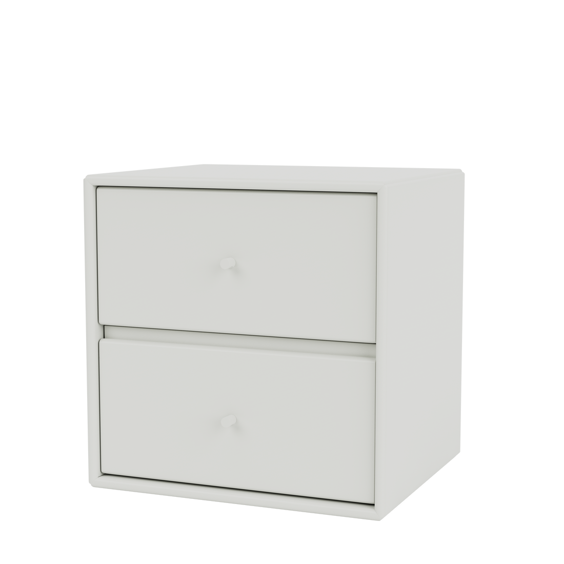 Table de chevet Drift Quick Ship, laque 09 Nordic, suspendu au mur, packshot Montana