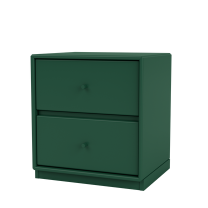 Table de chevet Drift Quick Ship, laque 136 Pine, sur socle de 3 cm, packshot Montana