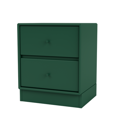 Table de chevet Drift Quick Ship, laque 136 Pine, sur socle de 7 cm, packshot Montana