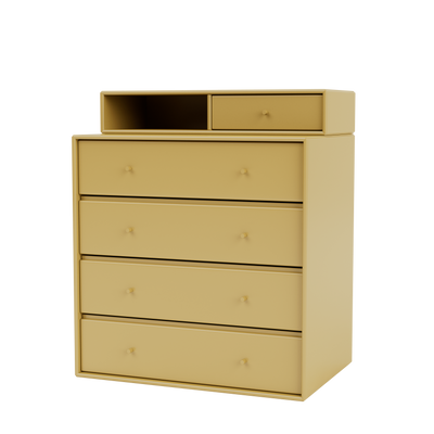 Commode Keep Quick Ship, laque 157 Cumin, suspendu au mur, packshot Montana