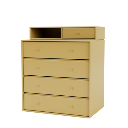 Commode Keep Quick Ship, laque 157 Cumin, suspendu au mur, packshot Montana