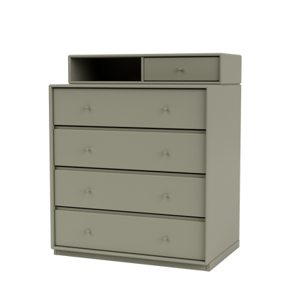 Commode Keep Quick Ship, laque 144 Fennel, sur socle de 3 cm, packshot Montana