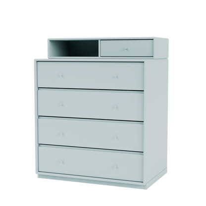 Commode Keep Quick Ship, laque 148 Flint, sur socle de 3 cm, packshot Montana