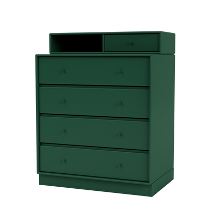 Commode Keep Quick Ship, laque 136 Pine, sur socle de 7 cm, packshot Montana