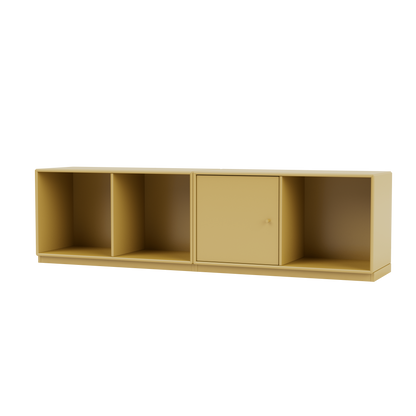Buffet Line Quick Ship, laque 157 Cumin, sur socle de 3 cm, packshot Montana