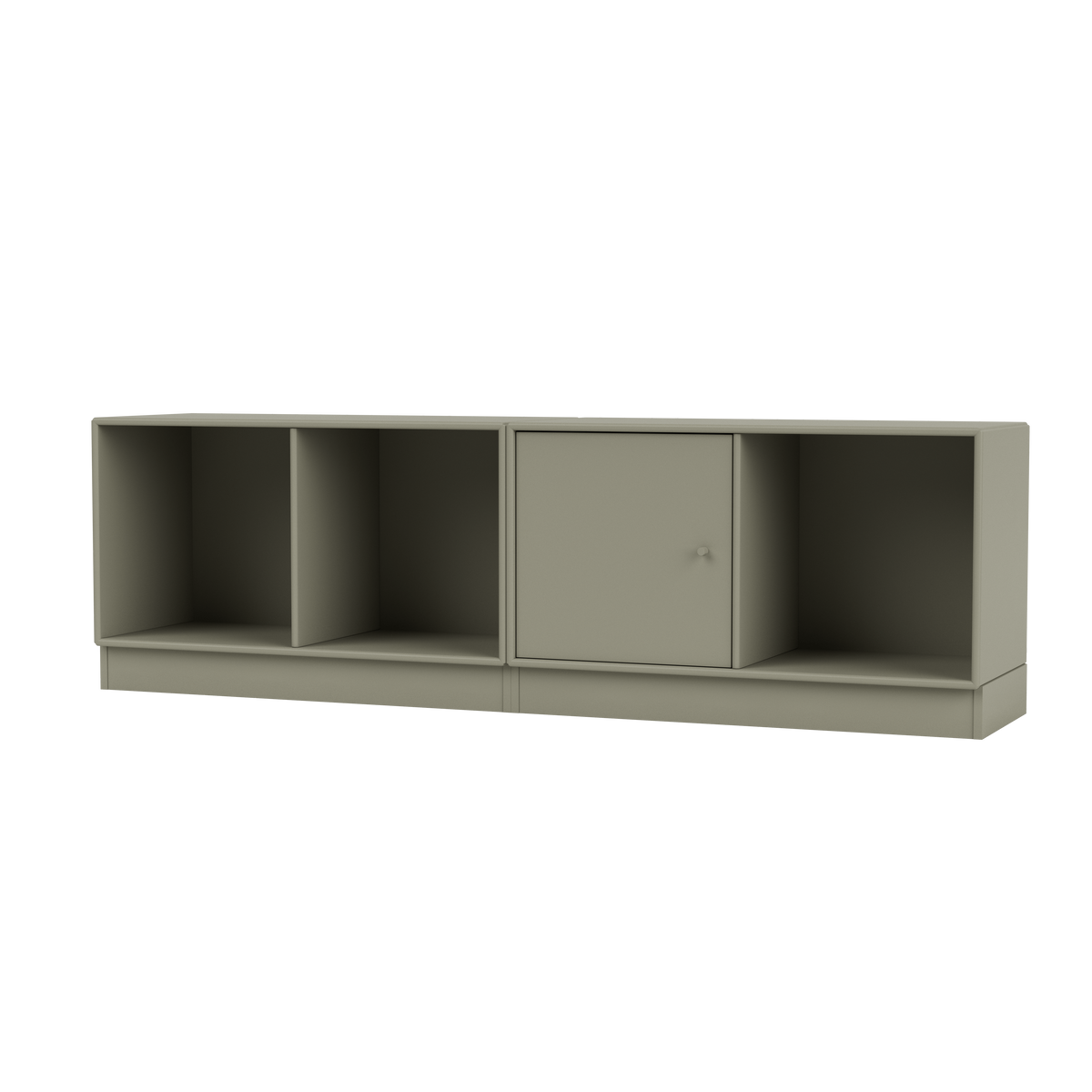 Buffet Line Quick Ship, laque 144 Fennel, sur socle de 7 cm, packshot Montana
