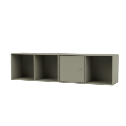 Buffet Line Quick Ship, laque 144 Fennel, suspendu au mur, packshot Montana
