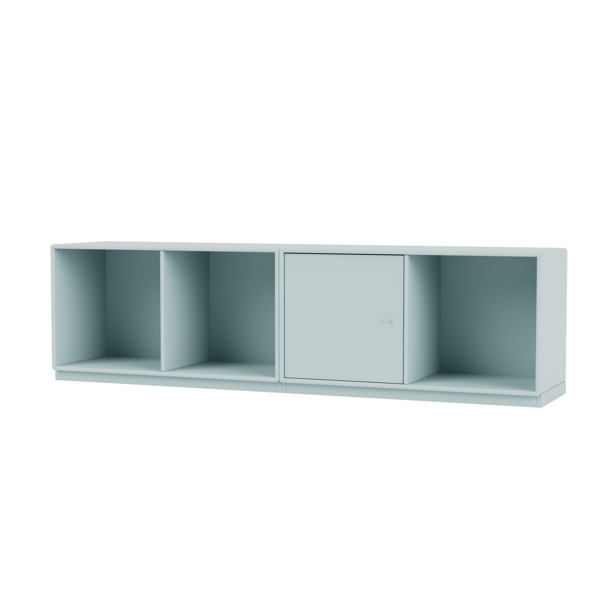 Buffet Line Quick Ship, laque 148 Flint, sur socle de 3 cm, packshot Montana